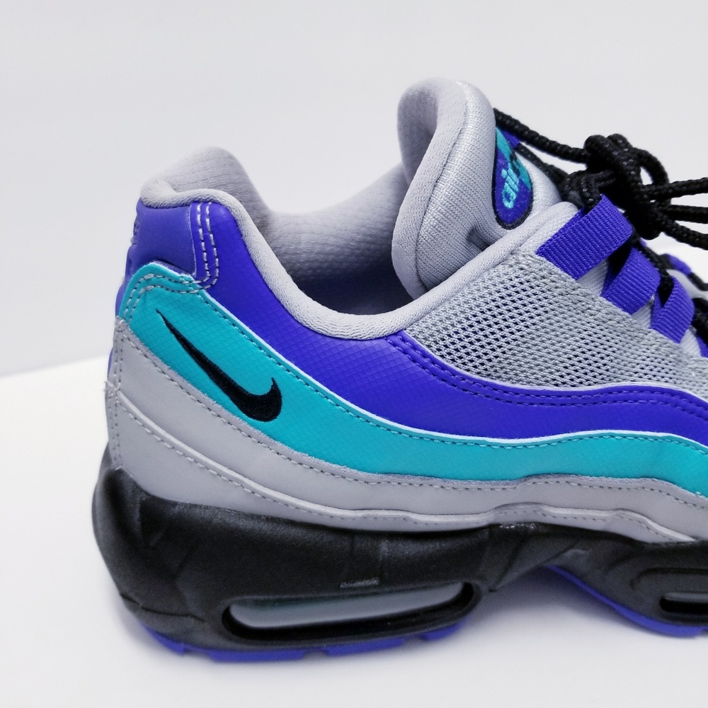 Nike Air Max 95 OG Aqua Running Training Shoes AT2 - Picture 7 of 8